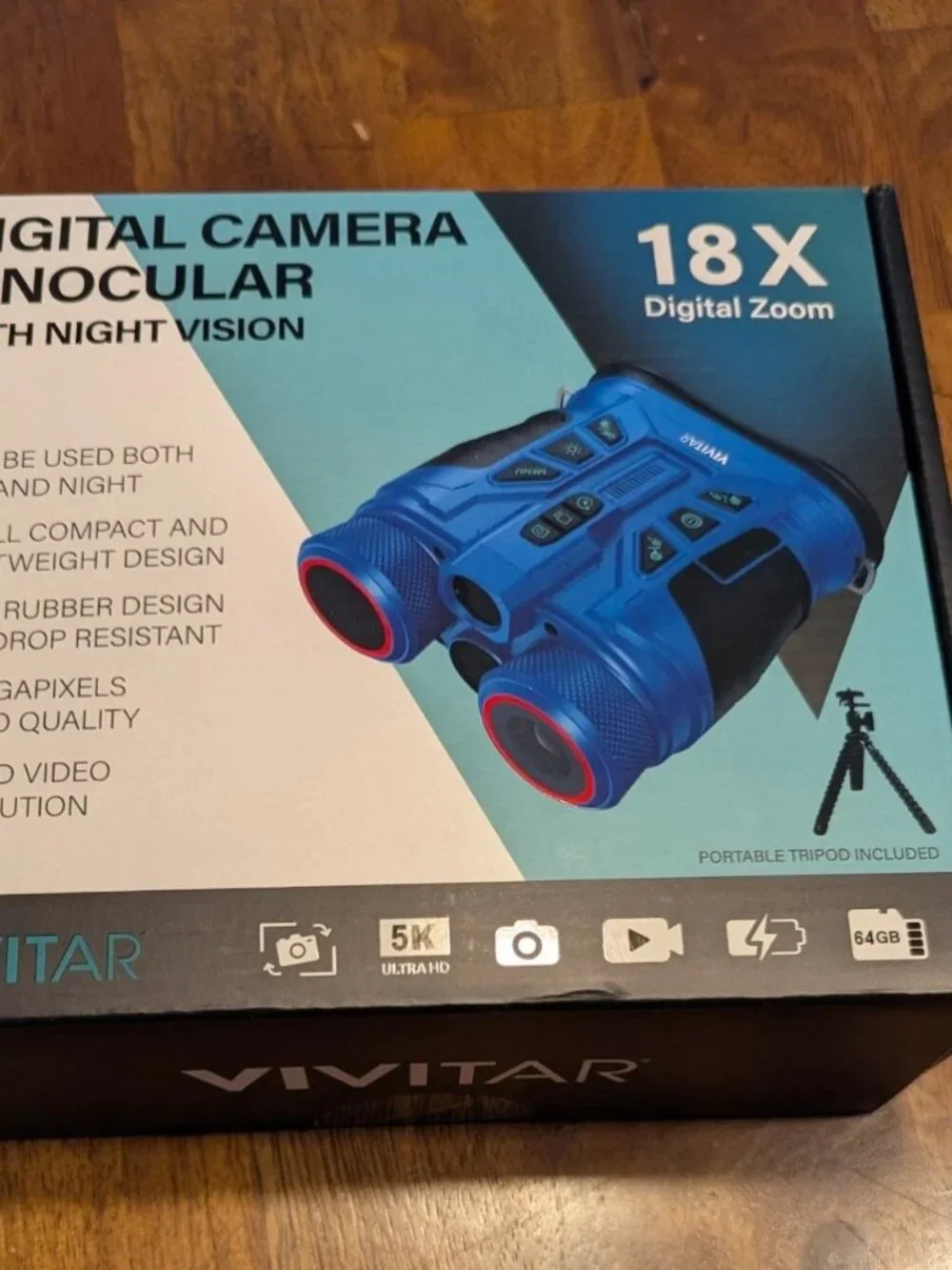 Vivitar Digital Camera Binocular with night vision **unopened box